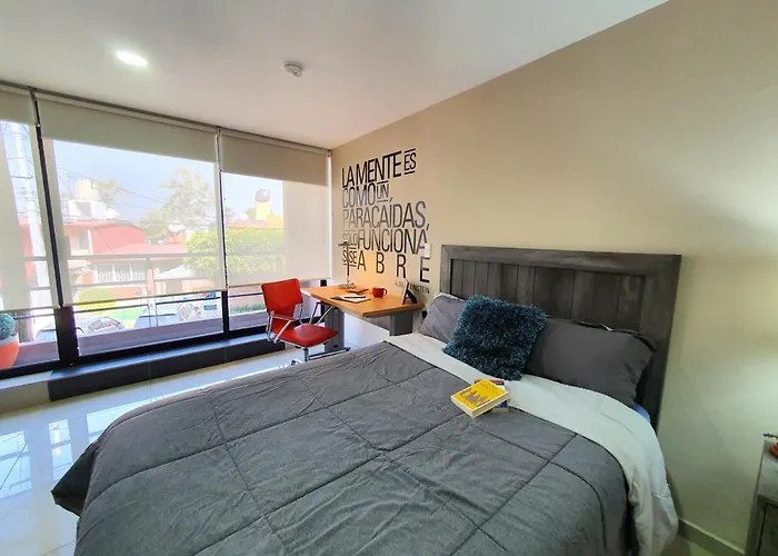 Apartment S08 Master Premium Tec Cem Con Cocineta Wifi Balcon Parking Terraza